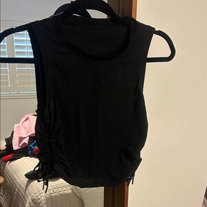 Black Lulu Tank Top
